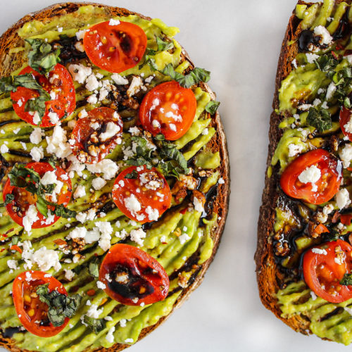 The FAT: Smashed avocado and feta on toast recipe